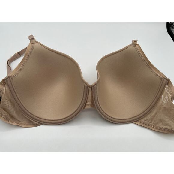 Natori Bra 34D 136059 Jacquard T-Shirt Lined Underwire Beige - Picture 6 of 9